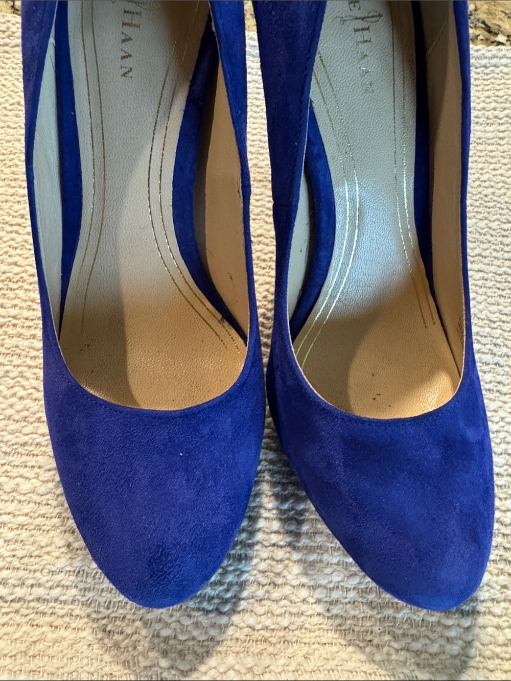 Cole Haan Royal Blue Suede Women's Pumps